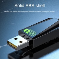 Receptor Wifi USB de 150M sin Controladores, Adaptador Wifi USB para Computadora de Escritorio y Portátil, Tarjeta de Red Inalámbrica