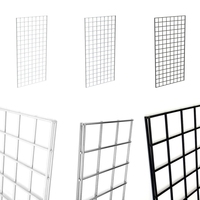 Panneau mural en grille de fil de fer sur mesure avec finition traitée thermiquement, service de modélisation 3D, design antirouille