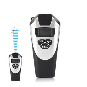 Medidor de distancia ultrasónico Estimador de distancia Dispositivo de medición de distancia Herramienta <span class=keywords><strong>Puntero</strong></span> láser, rango de 60 pies/18 metros - Product Image 3