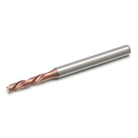 Foret en carbure de tungstène DOHRE, revêtement bronze, pour usinage CNC, forets pour le métal