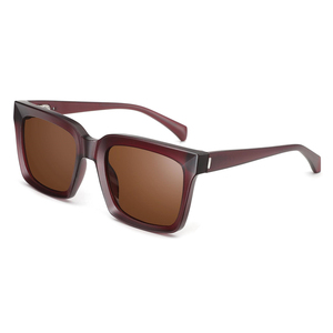 2025 Unisex elegante verde gris cuadrado Mido Fair gafas <span class=keywords><strong>de</strong></span> sol Venta caliente gafas <span class=keywords><strong>de</strong></span> sol polarizadas TR90 marco TAC lentes logotipo personalizado - Product Image 4