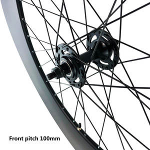 Set Roda Sepeda Aluminium Alloy 700c 70mm, Velg Sepeda Dead Flying Track, Sepeda <span class=keywords><strong>Fixie</strong></span>, Roda Depan Belakang, Wheelset Sepeda 1 Speed - Product Image 4