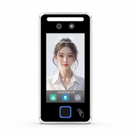 Sistema de Control de Acceso Biométrico JINGXIN con Reconocimiento de Código de Barras USB, Almacenamiento en la Nube Multilingüe y Audio Bidireccional