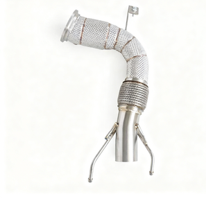 6. Tubo de Escape Aislado de Acero Inoxidable SS304, Tubo Frontal Compatible con BMW <span class=keywords><strong>Mini</strong></span> Clubman <span class=keywords><strong>Cooper</strong></span> S F54 2.0T 2020-2024 <span class=keywords><strong>Tuning</strong></span> - Product Image 1