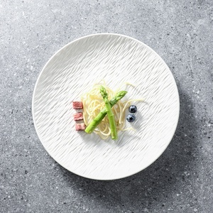 <span class=keywords><strong>Vaisselle</strong></span> en porcelaine de style européen haut de gamme |   Assiettes en marbre <span class=keywords><strong>noir</strong></span> <span class=keywords><strong>et</strong></span> <span class=keywords><strong>blanc</strong></span> pour dîner, steak ou os - Product Image 4