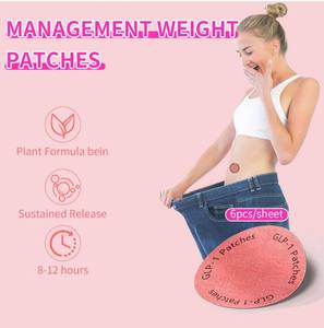 Patchs de gestion du poids végétaliens, favorisent un corps mince, ajustement confortable, compléments alimentaires à base de plantes, 30 patchs - Product Image 4