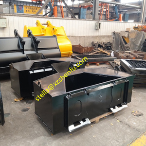 Seau de livraison en béton SSL Seau en béton pour <span class=keywords><strong>mini</strong></span> excavatrice de chargeuse compacte - Product Image 4