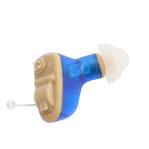 เครื่องช่วยฟัง Signia Micro Sound Amplifier hape สีแดงและสีน้ำเงิน แบบซ่อนในรูหู ใช้แบตเตอรี่แบบมองไม่เห็น พร้อมระบบประมวลผลดิจิทัล 2 ช่องสัญญาณ ใช้แบตเตอรี่ขนาด 10A - Product Image 5