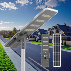 Ultra-High Power All-In-One 100W-300W Solar Street <b>Light</b> Double Side Solar Charging <b>LED</b> <b>Light</b> Source IP66 for Outdoor - Product Image 1