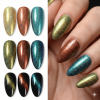LEQU Happy And Fun Farbwechsel-Mica-Pulver-Set, 18 Farben, Glitzerpigment für Harz, Seife, Kerzen, Nagelkunst, DIY-Bastelbedarf