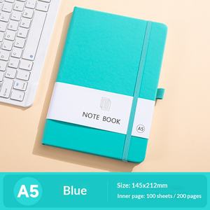 Customized Spiral <b>A5</b> Strap <b>Notebook</b> Factory Direct Sales Business Office Diary Gift Wholesale Notepad - Product Image 3
