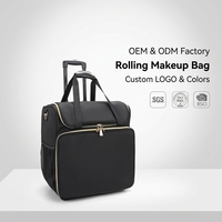 Sac de maquillage professionnel personnalisé pour beauté et coiffeur avec bandoulière
