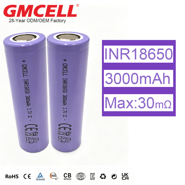 Wholesale 18650 3000mAh 3500mAh Deep Cycle High Power Lithium Li-ion Battery Cell For Scooters Battery Pack