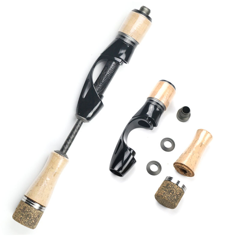 Rod Handle Diy Spinning Fishing Rod Eva Handle Cork Handle Grip Sets Reel Seat ...