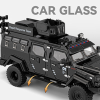 Nuevo Modelo de Coche Blindado Tiger Toothed Sword a Escala 1:24, de Aleación, con Función de Retroceso, Multifuncional, para Colección o Regalo