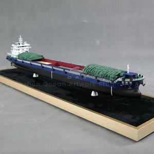 Modelo de Navio de Carga Personalizado O.A.S de 65cm, Modelo de Navio de Logística Especializado, Brinquedo de Modelo de Navio de Plástico - Product Image 3