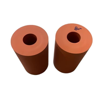 Rouleau en silicone anti-huile à dureté personnalisée et isolation thermique pour équipement de transfert thermique par presse à chaud