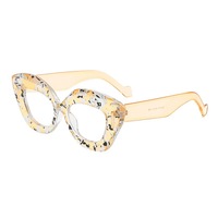 Lunettes classiques bloquant la lumière bleue pour femmes Lunettes décoratives Blue Ray à la mode avec réduction de la fatigue oculaire Nouveau design