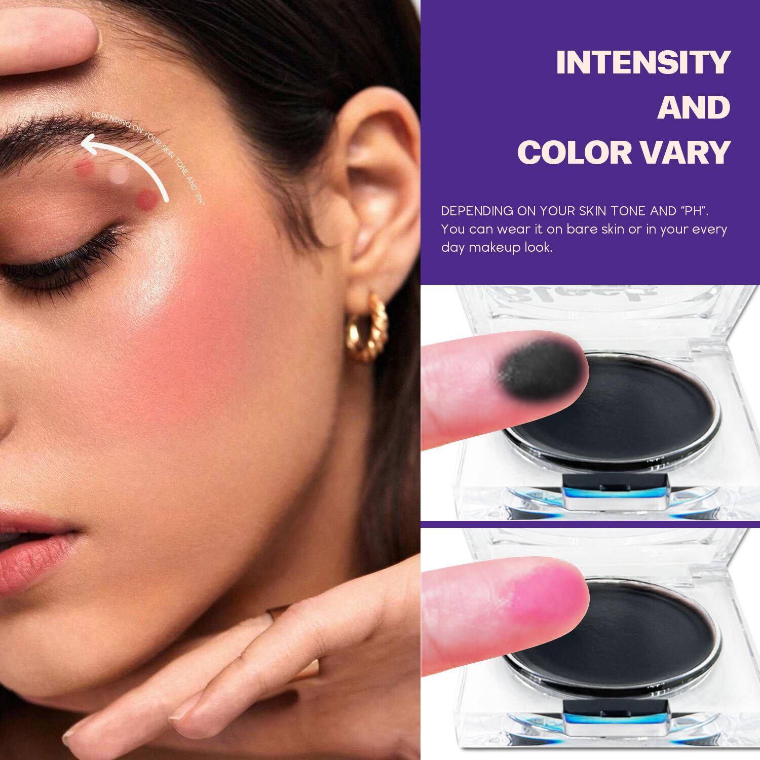 Blush noir