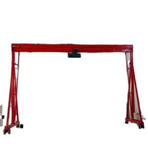 Mini-grue portique mobile et portable pour atelier, grue portique à cadre en A pour extérieur à vendre - Product Image 1