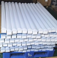 Barre lumineuse LED linéaire 2FT 4FT 8FT 40W 80W 130lm/W 100-277V pour bureau, magasin, garage CE RoHS