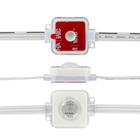 SHIJI Vente en Gros Lumière de Noël Permanente Extérieure IP68 100ft 24V WS2811 RGB UCS2904 Lumière LED Pixel 30mm RGBW