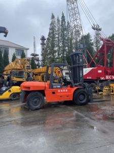 Heli CPCD100 CPCD250 TCM FD100 FD150 Komatsu FD150 10/12/15/16/18/20/23/24/25 Ton Carretilla elevadora diésel Cambio lateral Isuzu 6BG1 Motor - Product Image 3