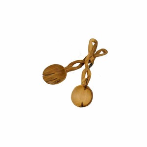 Juego de Servidores de Ensalada de Madera con Puntos Blancos y Rosas, Estilo Indio Moderno, Hecho a Mano, Calidad Premium, Utensilios para Ensalada para Bodas, Cocina y Mesa - Product Image 6