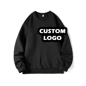Heavy Weight Men&#39;s Hoody Luxury Pullover Custom Hoodies Wholesale Quality Puff Printing Customized Logo Woven 100% Polyester