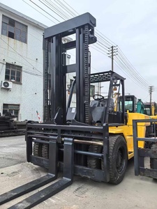 Good Performance <b>Used</b> TCM KOMATSU FD100 Fd150 Fd200 Diesel Good Condition 10 Ton 15ton 20ton Forklift with Low Price in Stock - Product Image 3