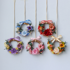 Decoración para el Hogar Lovebay, Coronas de Rosas Inmortales, Flores Eternas de Larga Duración, Coronas de Rosas Preservadas con Caja de Regalo - Product Image 2