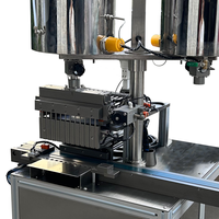 Remplissage automatique de rouge à lèvres baume à lèvres faisant la machine ail chauffé bricolage manuel pâte liquide piment pâte machine de remplissage utilisateur