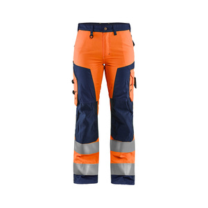 Pantalones de Trabajo Resistentes al Fuego, Transpirables e Impermeables para Hombre, Mezcla de Algodón, Protección Contra Riesgos Eléctricos, Alta Visibilidad - Product Image 1