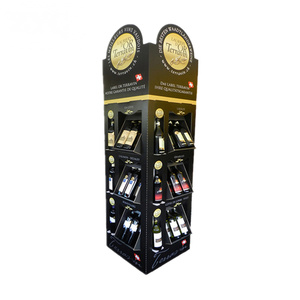 Tùy chỉnh thiết kế khuyến mại tầng Pop tông <span class=keywords><strong>Rack</strong></span> hiển thị cho rượu vang đỏ - Product Image 1