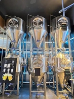Cuves de Fermentation et de Conditionnement Empilables Cassman avec Pompe à Moteur PLC et Réservoir sous Pression Capacité 2000L Haute Productivité