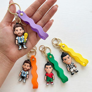 Porte-clés <span class=keywords><strong>de</strong></span> football 3D personnalisé pas cher, t-shirt <span class=keywords><strong>de</strong></span> club <span class=keywords><strong>de</strong></span> football brésilien, logo personnalisé, porte-clés promotionnels, cadeaux promotionnels - Product Image 1