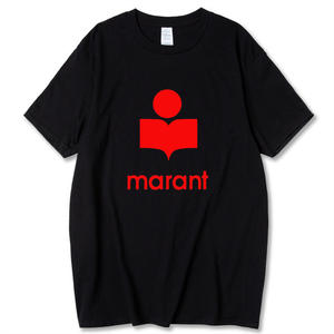 Pullover Casual da <span class=keywords><strong>uomo</strong></span> a maniche corte in cotone 100% stampato allentato stile Harajuku con motivo logo personalizzato - Product Image 2