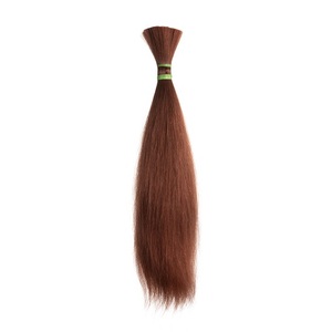 ผมแท้แบบเวอร์จิ้นเกรดพรีเมียม ความหนาแน่นสูง แบบดับเบิ้ลดรอว์น สีดำธรรมชาติ แบบเส้นเดี่ยว 100% ผมดิบไม่ผ่านการแปรรูป - Product Image 4