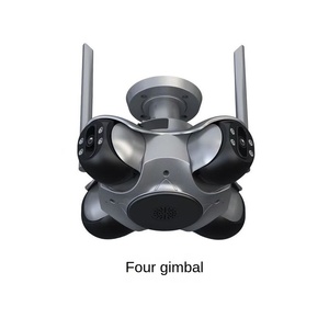 Đa Ống kính 360 <span class=keywords><strong>to</strong></span>àn cảnh <span class=keywords><strong>Wifi</strong></span> máy ảnh 2.8mm CMOS 4MP Độ phân giải IP65 hai chiều âm thanh CCTV 5 ống kính đám mây lưu trữ 1 năm bảo hành - Product Image 5