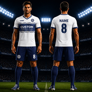 Set Personalizzato di Maglie da <span class=keywords><strong>Calcio</strong></span> Traspiranti ad Asciugatura Rapida in Poliestere con Logo, Nome e Numero per Uomini, Giovani e <span class=keywords><strong>Squadre</strong></span> di Club - Product Image 2