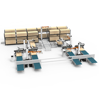 Ligne de production de meubles à panneaux Nesting Cnc 1325 2030 Atc Chargement et déchargement automatiques Machine à bois pour armoires de cuisine