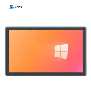10 12 15.6 17 inci Rs485/Rs232 Tablet industri Pc terpasang di dinding kapasitif Panel Pc layar sentuh