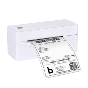 Printer Thermal Label Pengiriman 110MM dengan Antarmuka USB/BT Mendukung Win, MAC, IOS, Sistem Android Menyediakan Aplikasi Gratis