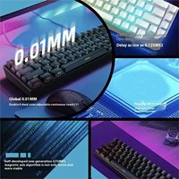 Clavier mécanique filaire Mars 68 Pro à interrupteurs magnétiques, longue autonomie de batterie, RGB, échange à chaud, clavier de jeu Alibaba