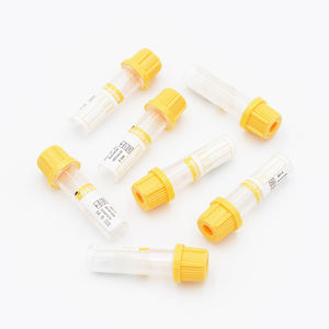 KEDELAB 0.5ml 의료 일회용 옐로우 탑 마이크로 튜브 마이크로 채혈 튜브 - Product Image 1
