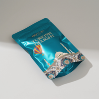 Sachet Doypack Personnalisé Imprimé avec Fermeture Éclair pour Emballage de Fruits Secs, Snacks, Bonbons, Grains de Café et Thé