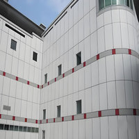 Panneau composite en aluminium Alucobond 4 mm, design moderne haute résistance, pour revêtement mural extérieur de bâtiment, façade