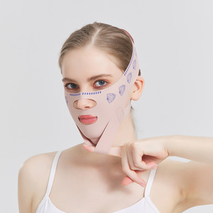 Bandeau de lifting facial en <span class=keywords><strong>V</strong></span>, bande élastique pour le double menton, bande de lifting facial - Product Image 6