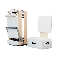 Machine de Pilates pliable en bois d'érable avec design léger, équipement de Pilates directement de l'usine