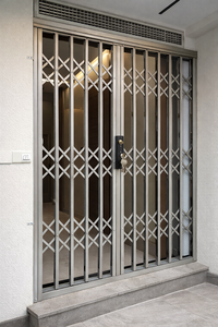 <span class=keywords><strong>Grille</strong></span> <span class=keywords><strong>de</strong></span> sécurité rétractable robuste pour portes et fenêtres, barrière antivol pliante en acier - Product Image 2